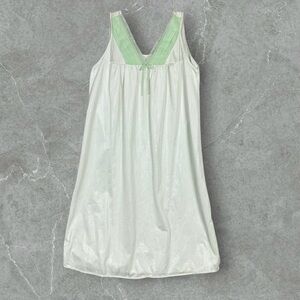 Vintage Green Women's Nightgown Nylon S/M